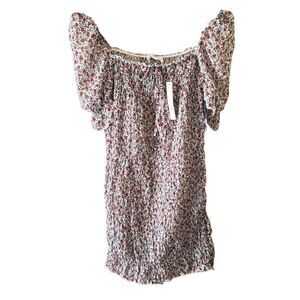 🌸Blush Love J Floral Short Sleeve Top